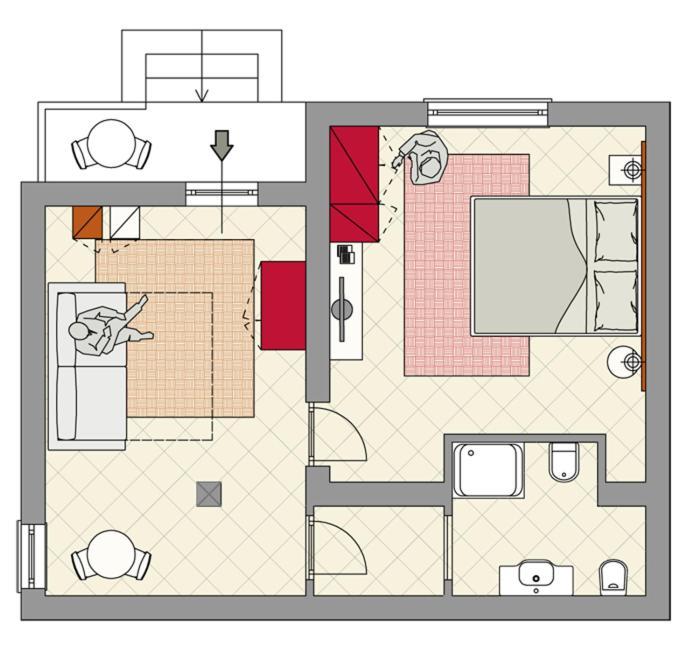 Relais Corte Bergamini Peschiera del Garda Rom bilde